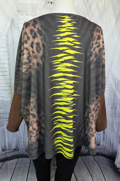 Sweatshirt "Zebra", Grösse onesize 38 bis 50 von ROSE