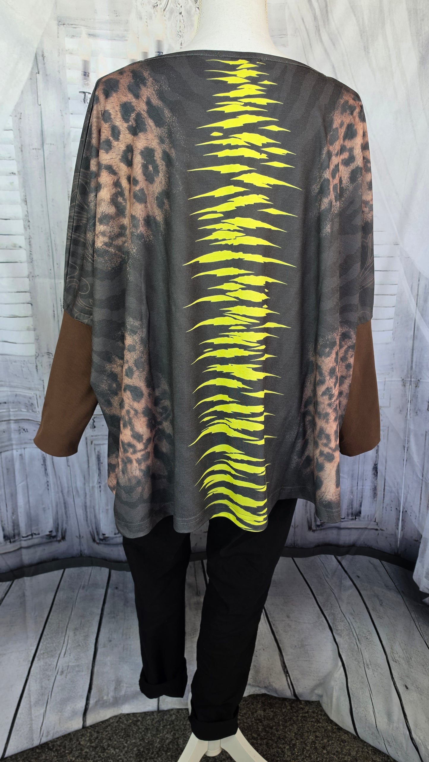 Sweatshirt "Zebra", Grösse onesize 38 bis 50 von ROSE