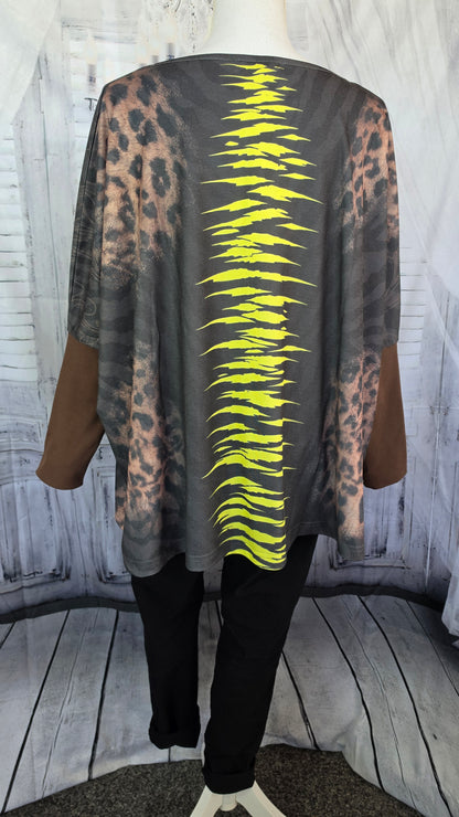 Sweatshirt "Zebra", Grösse onesize 38 bis 50 von ROSE