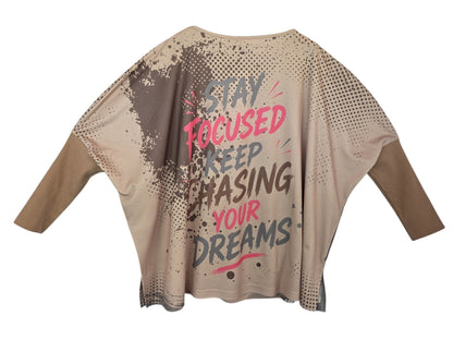 Sweatshirt "T. & J.", Grösse onesize 38 bis 50 von ROSE