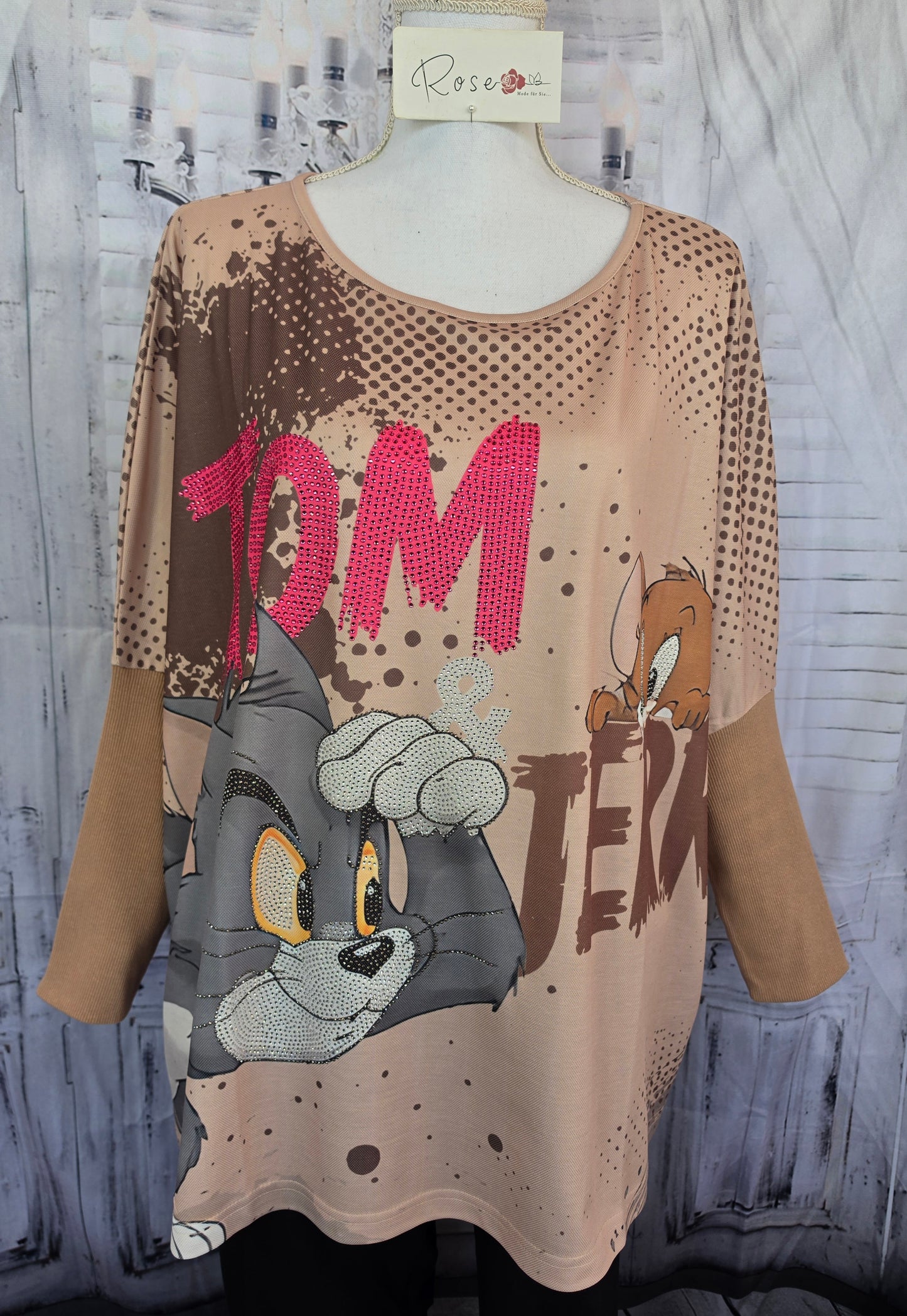 Sweatshirt "T. & J.", Grösse onesize 38 bis 50 von ROSE