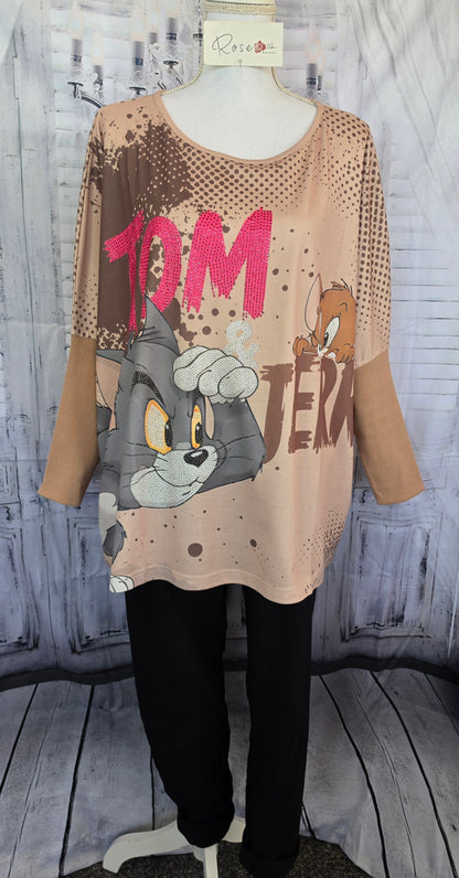 Sweatshirt "T. & J.", Grösse onesize 38 bis 50 von ROSE