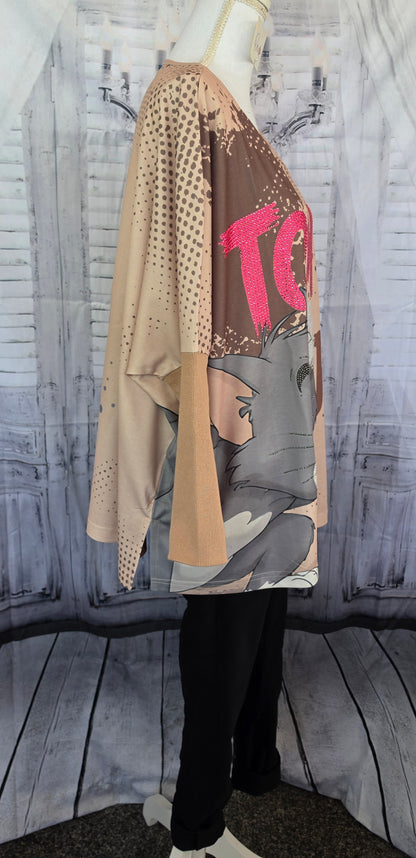 Sweatshirt "T. & J.", Grösse onesize 38 bis 50 von ROSE