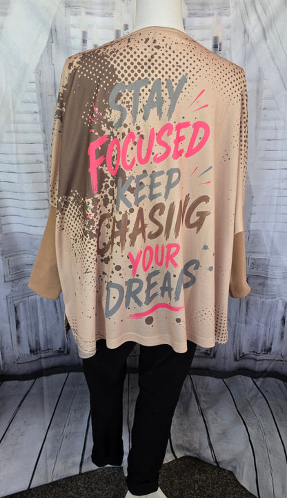 Sweatshirt "T. & J.", Grösse onesize 38 bis 50 von ROSE