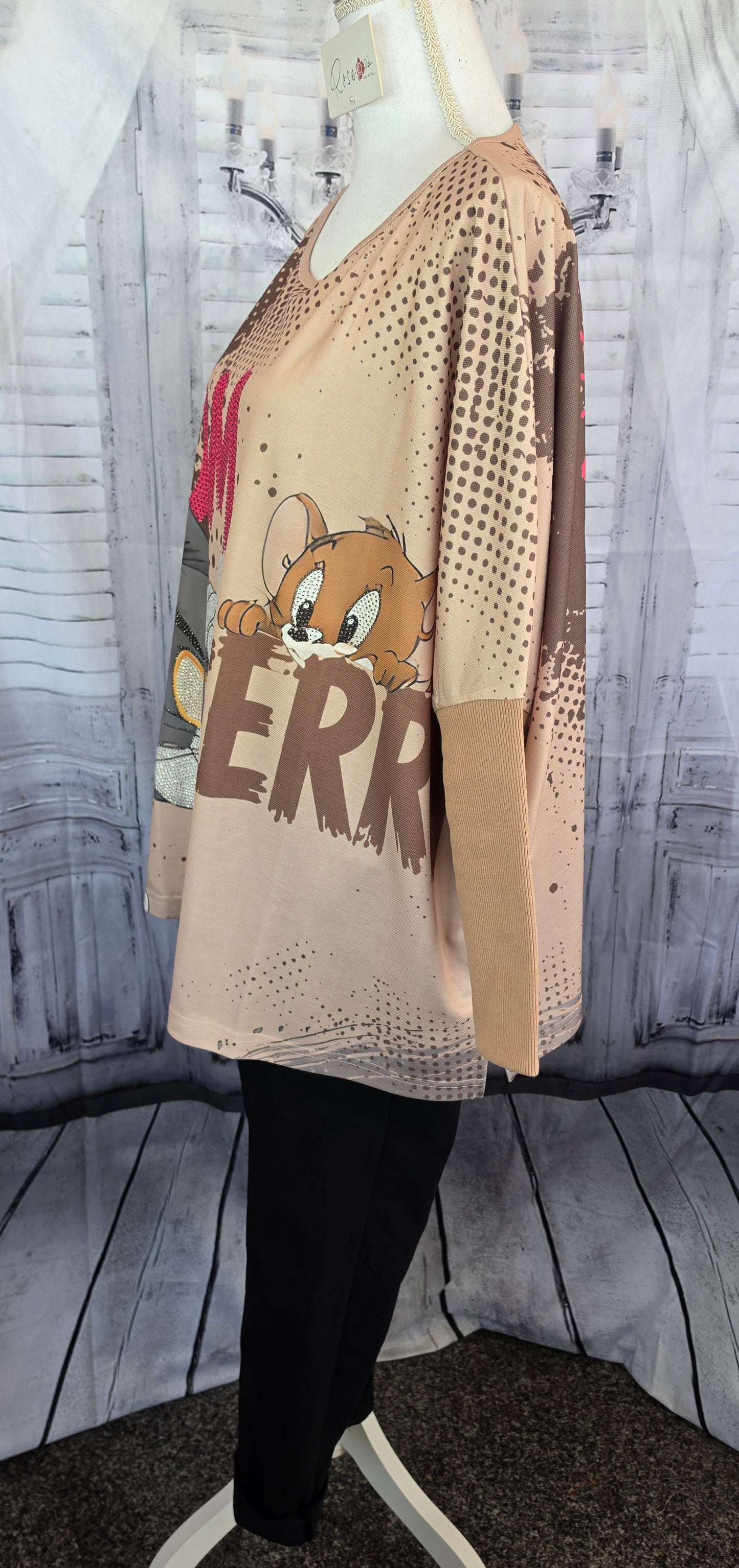 Sweatshirt "T. & J.", Grösse onesize 38 bis 50 von ROSE