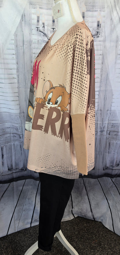 Sweatshirt "T. & J.", Grösse onesize 38 bis 50 von ROSE