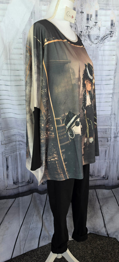 Sweatshirt "Mickey Jackson", Grösse onesize 38 bis 50 von ROSE