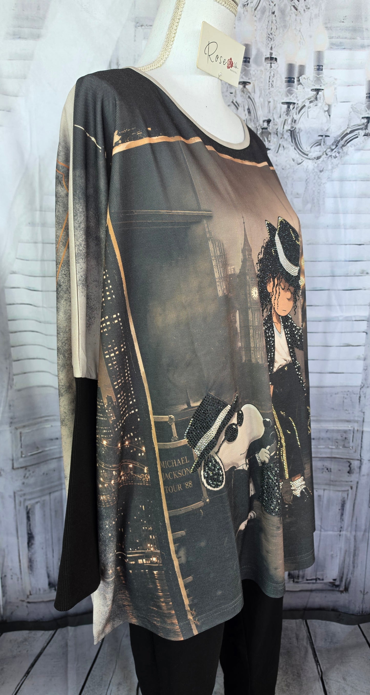 Sweatshirt "Mickey Jackson", Grösse onesize 38 bis 50 von ROSE