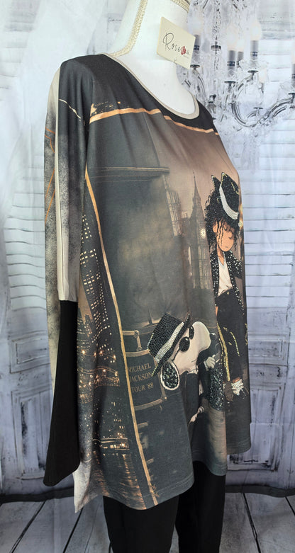 Sweatshirt "Mickey Jackson", Grösse onesize 38 bis 50 von ROSE