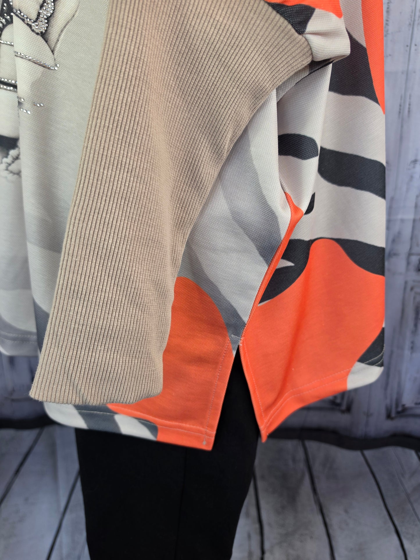 Sweatshirt "Sleepy Zebra", Grösse onesize 38 bis 50 von ROSE