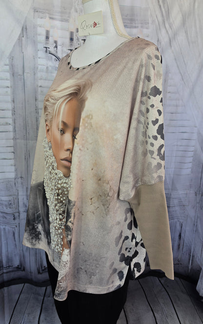 Sweatshirt "Woman", Grösse onesize 38 bis 50 von ROSE