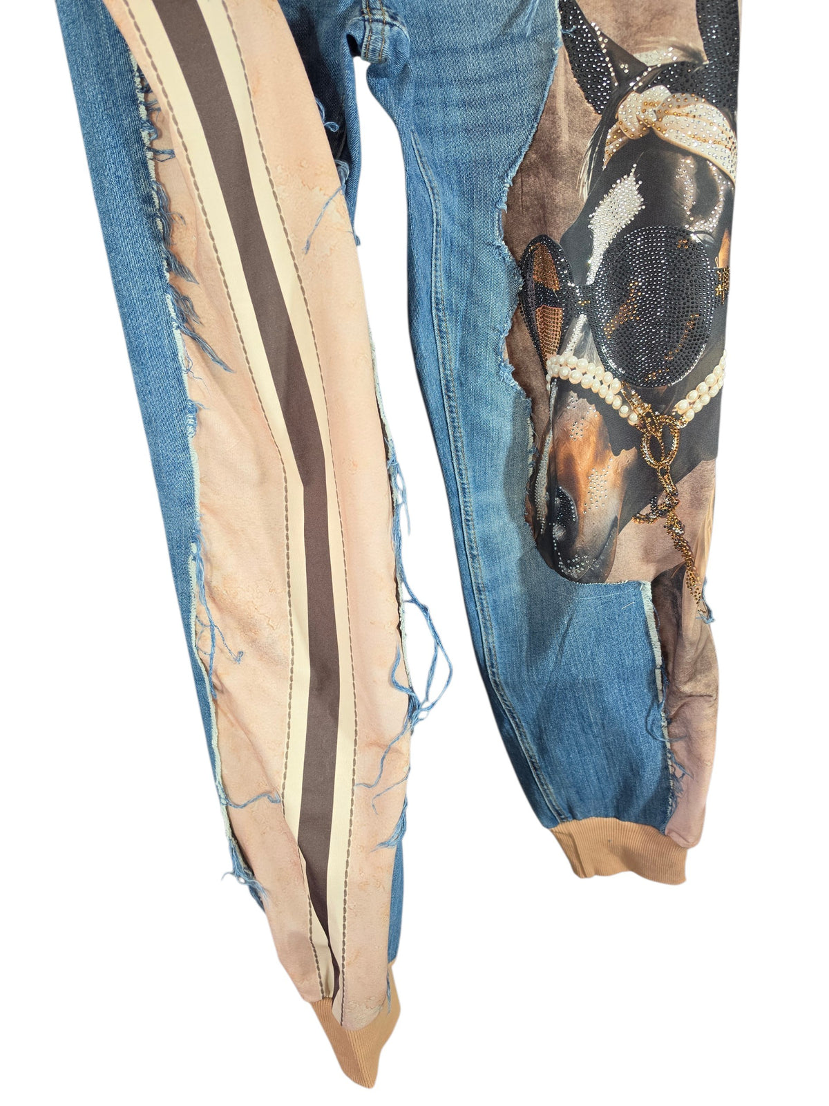 Jeanshose "Horse", Grösse onesize 38 - 44, von ROSE
