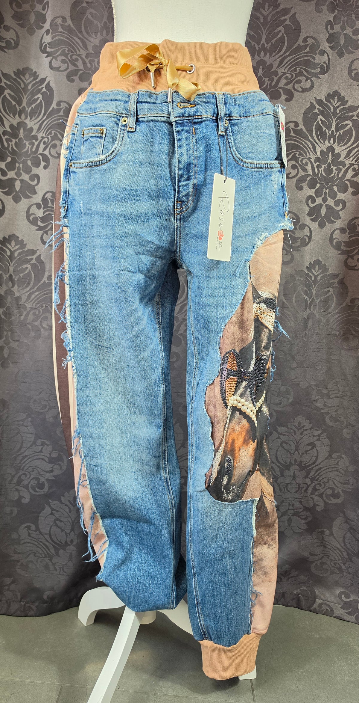 Jeanshose "Horse", Grösse onesize 38 - 44, von ROSE