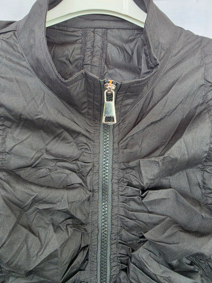 Schnürchenjacke schwarz, Grösse onesize, 38 - 42/44 von ROSE