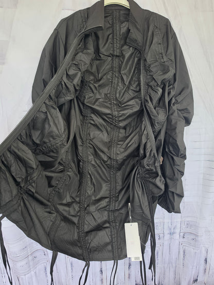 Schnürchenjacke schwarz, Grösse onesize, 38 - 42/44 von ROSE