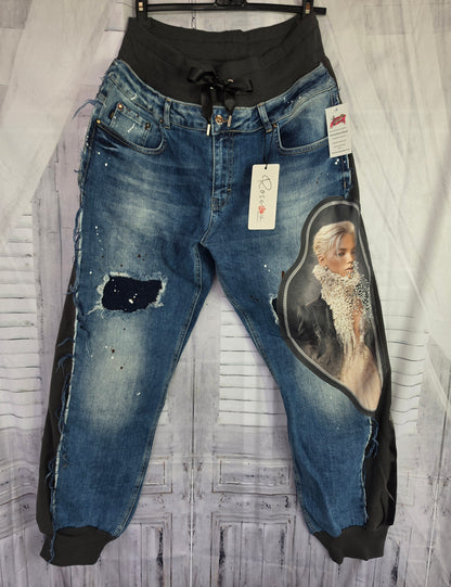 Jeanshose "Woman", Grösse onesize 38 - 44, von ROSE
