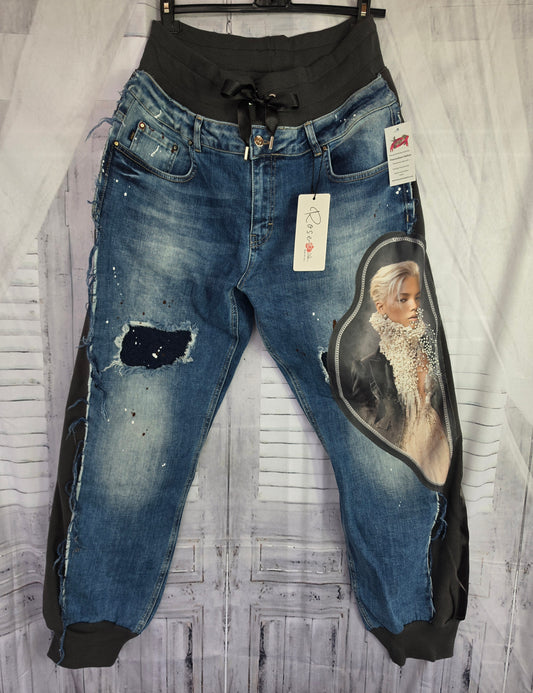 Jeanshose "Woman", Grösse onesize 38 - 44, von ROSE