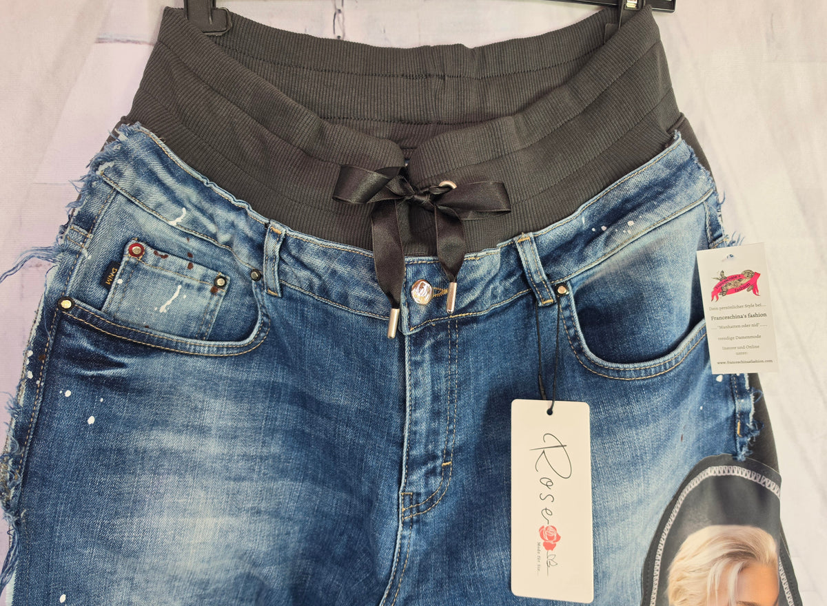 Jeanshose "Woman", Grösse onesize 38 - 44, von ROSE