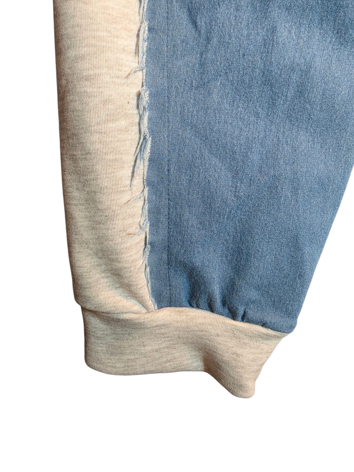 Stretchhose "Love what", blau/grau, Grösse 36 -40 von ISSIMA