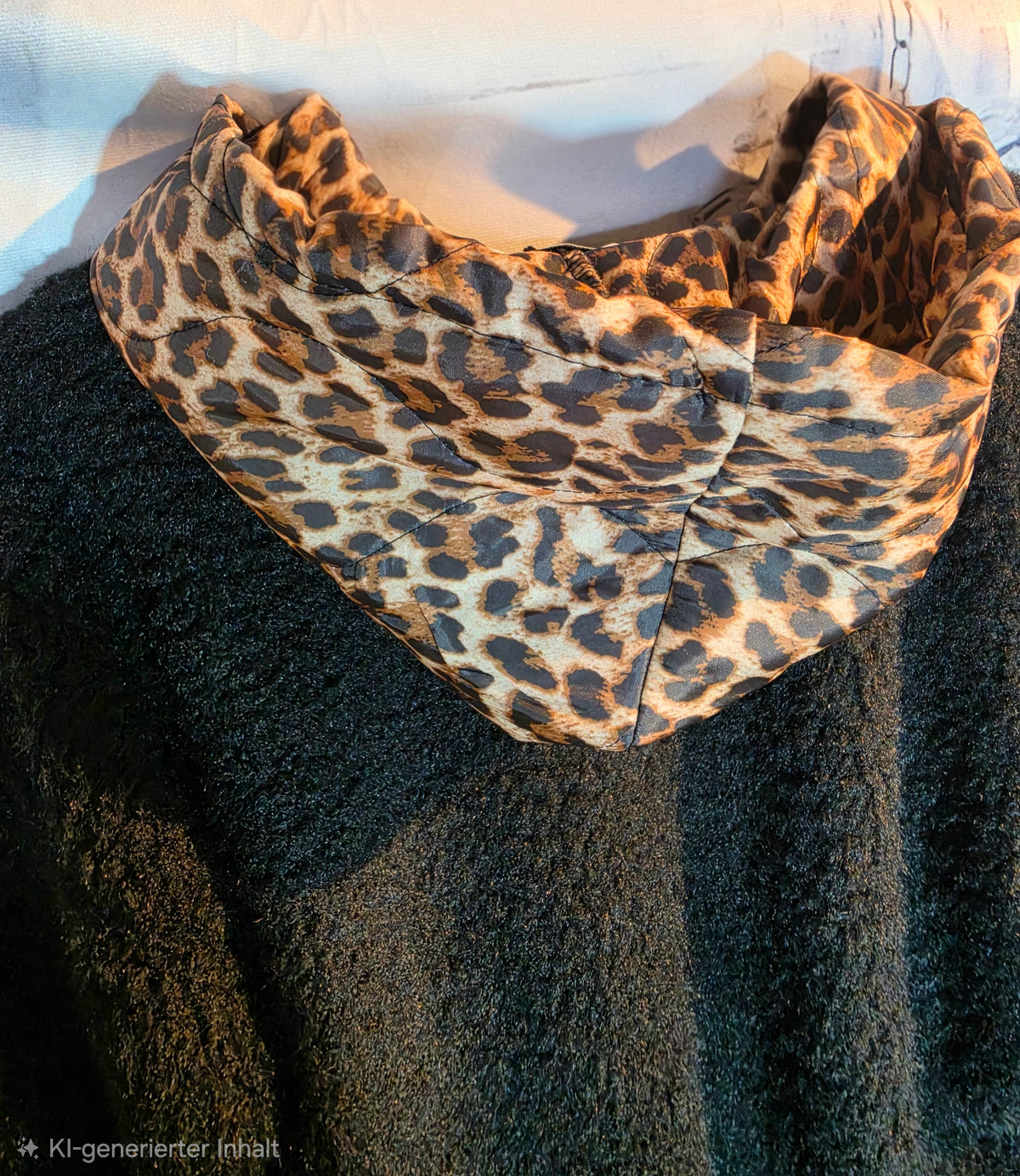 Kapuzenjäggli "Leo" schwarz, onesize 38 bis 44 von ISSIMA