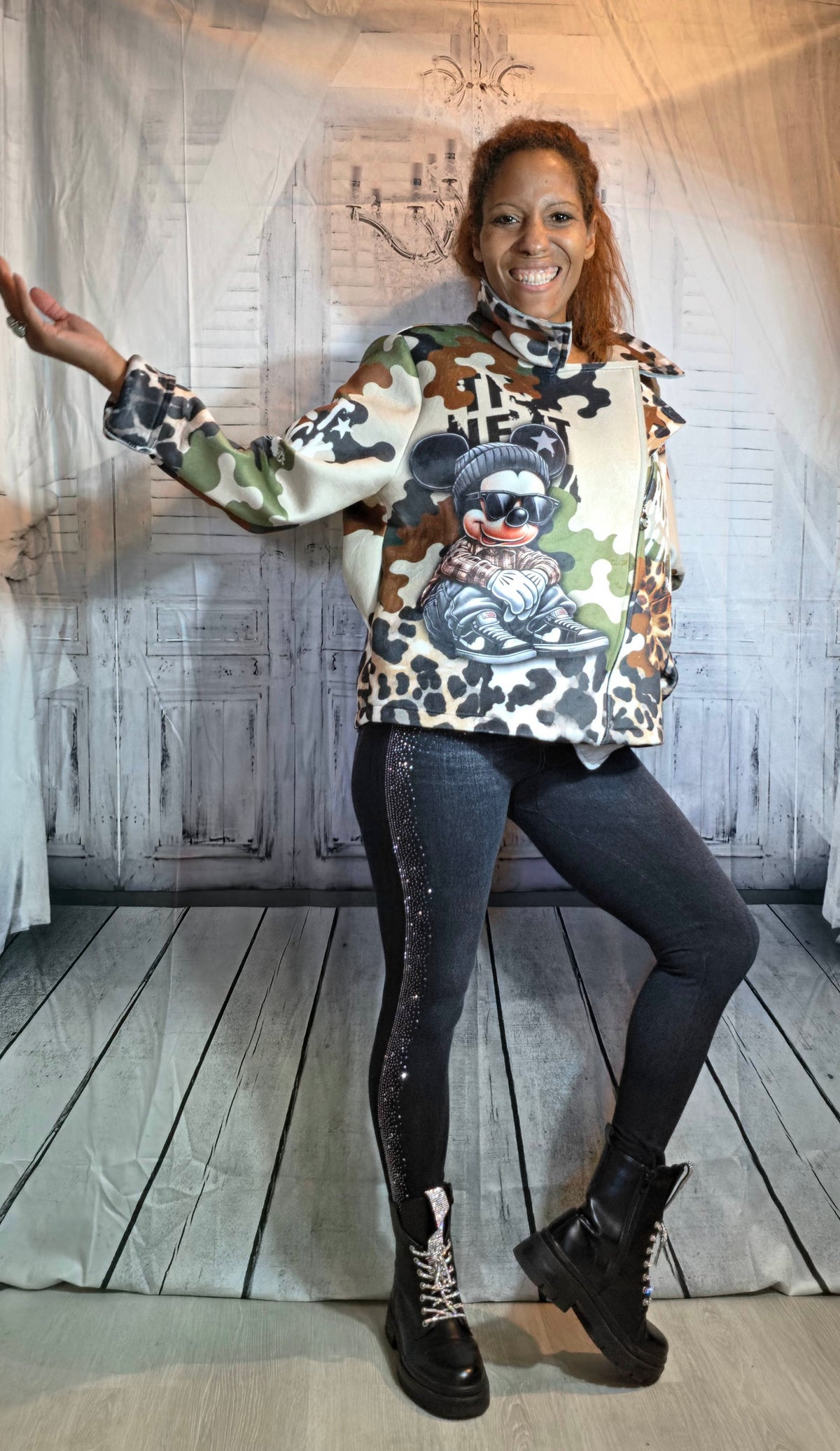 Übergangsjacke "Mickey", Grösse onesize 38 - 44
