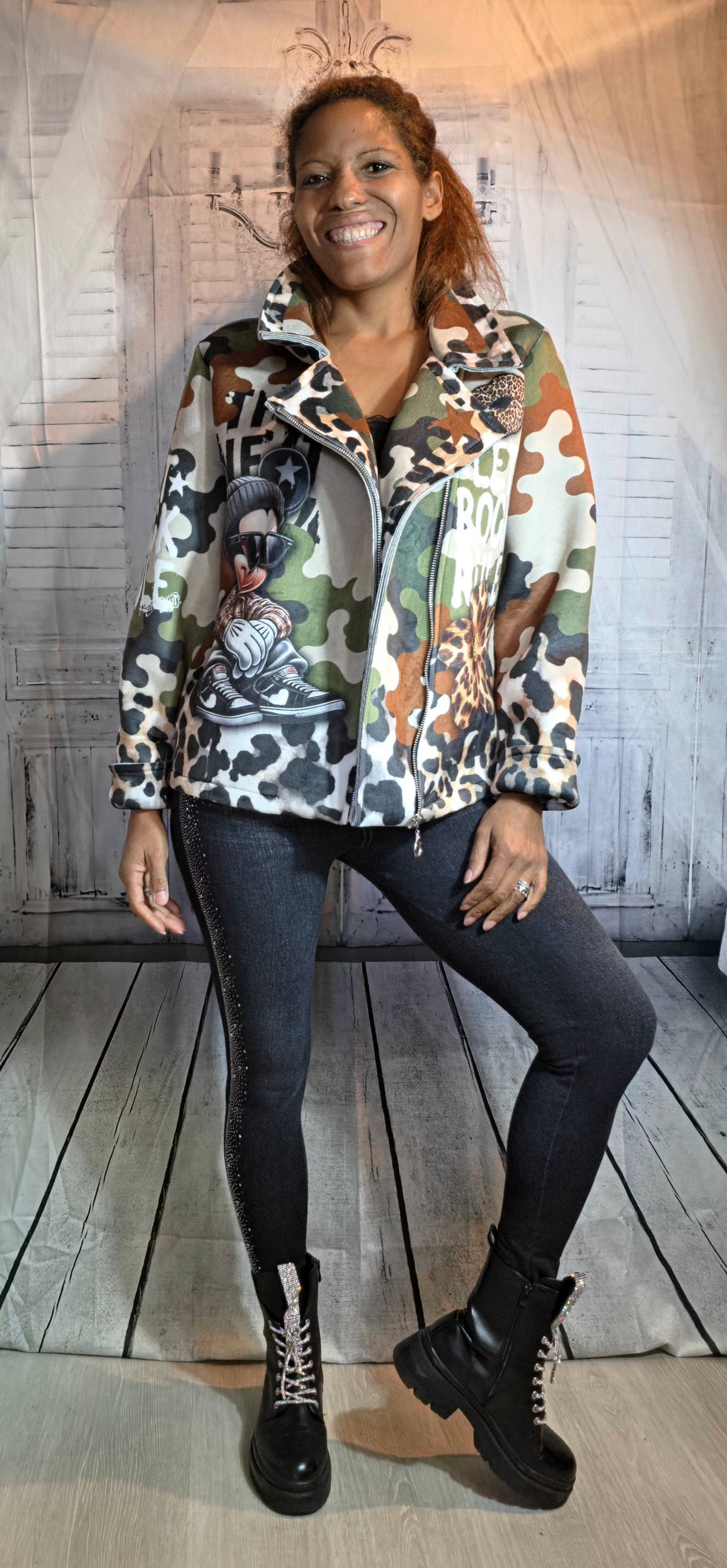 Übergangsjacke "Mickey", Grösse onesize 38 - 44