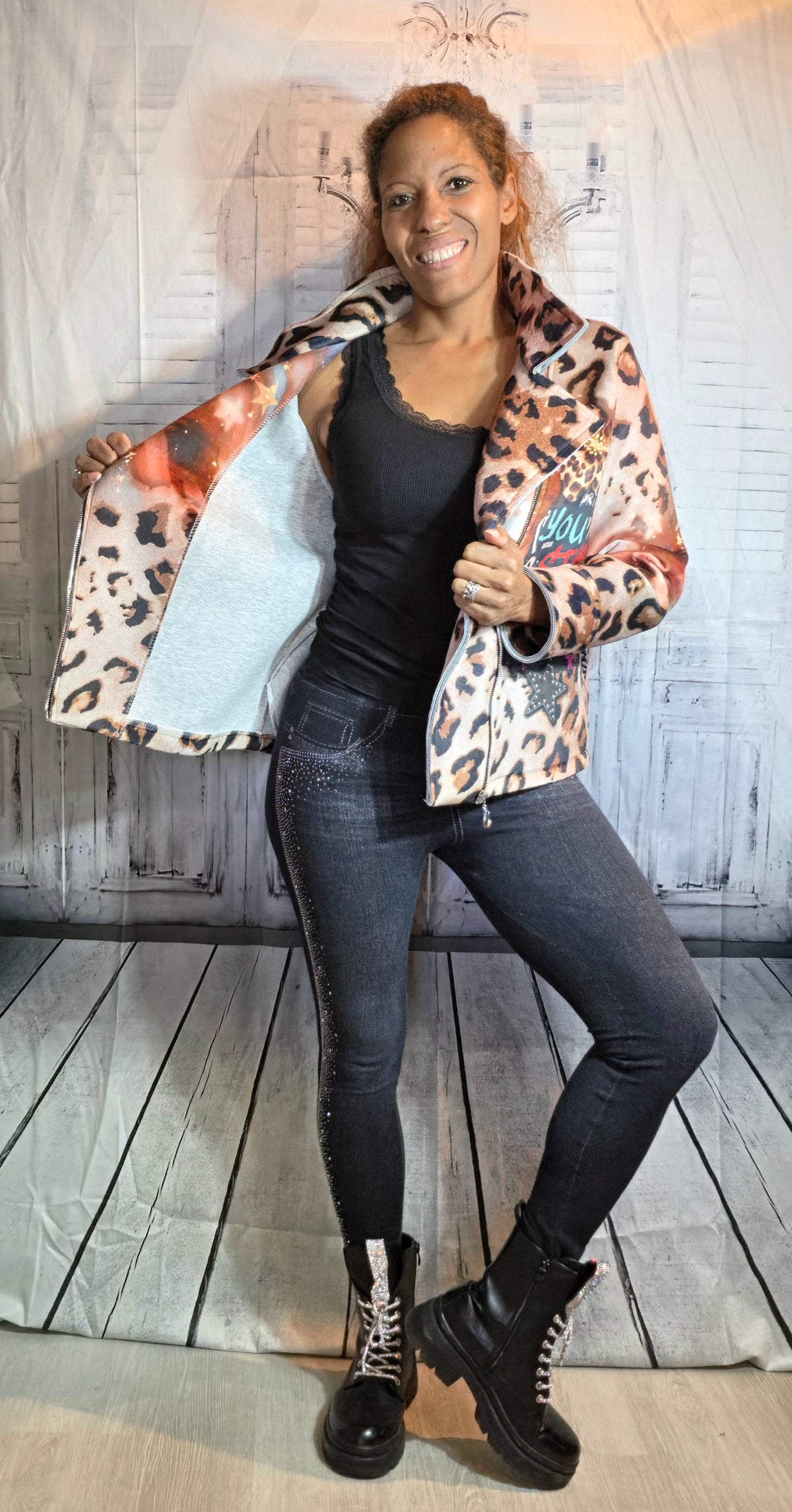 Übergangsjacke "Stitch", Grösse onesize 38 - 44