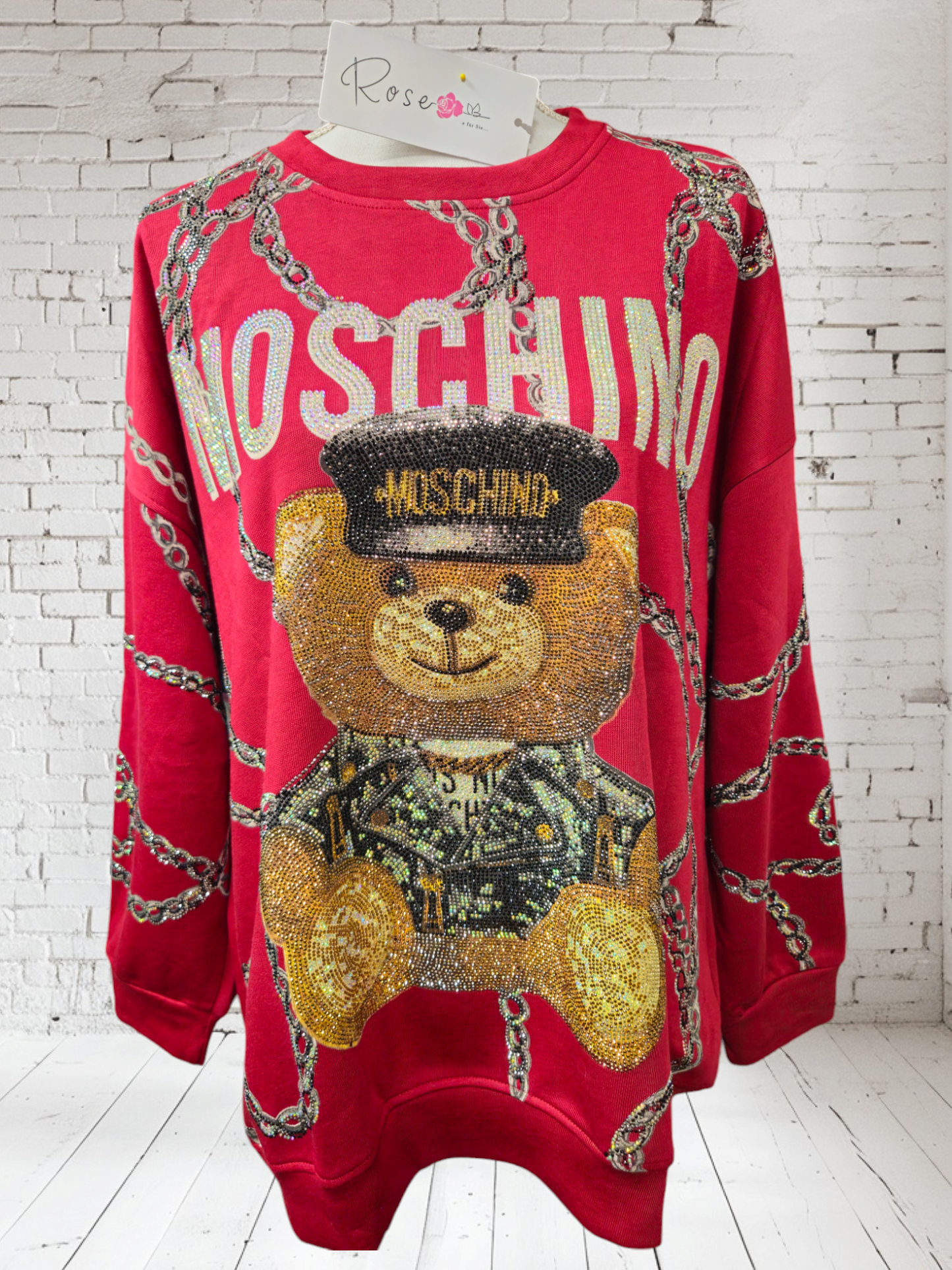 Sweatpullover "Moschino" Onesize bis 42/44