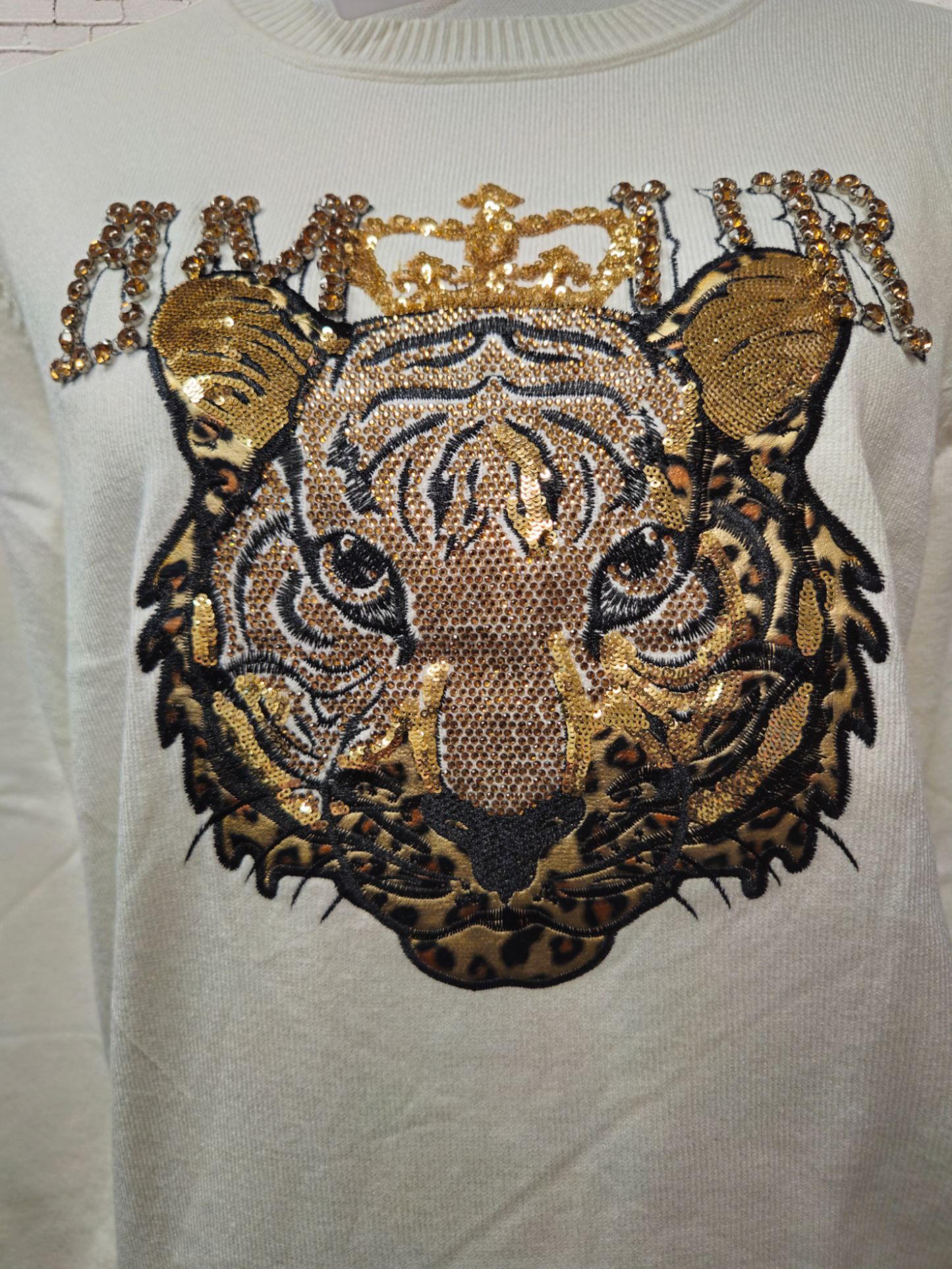 Pullover "Tiger" Onesize bis 42