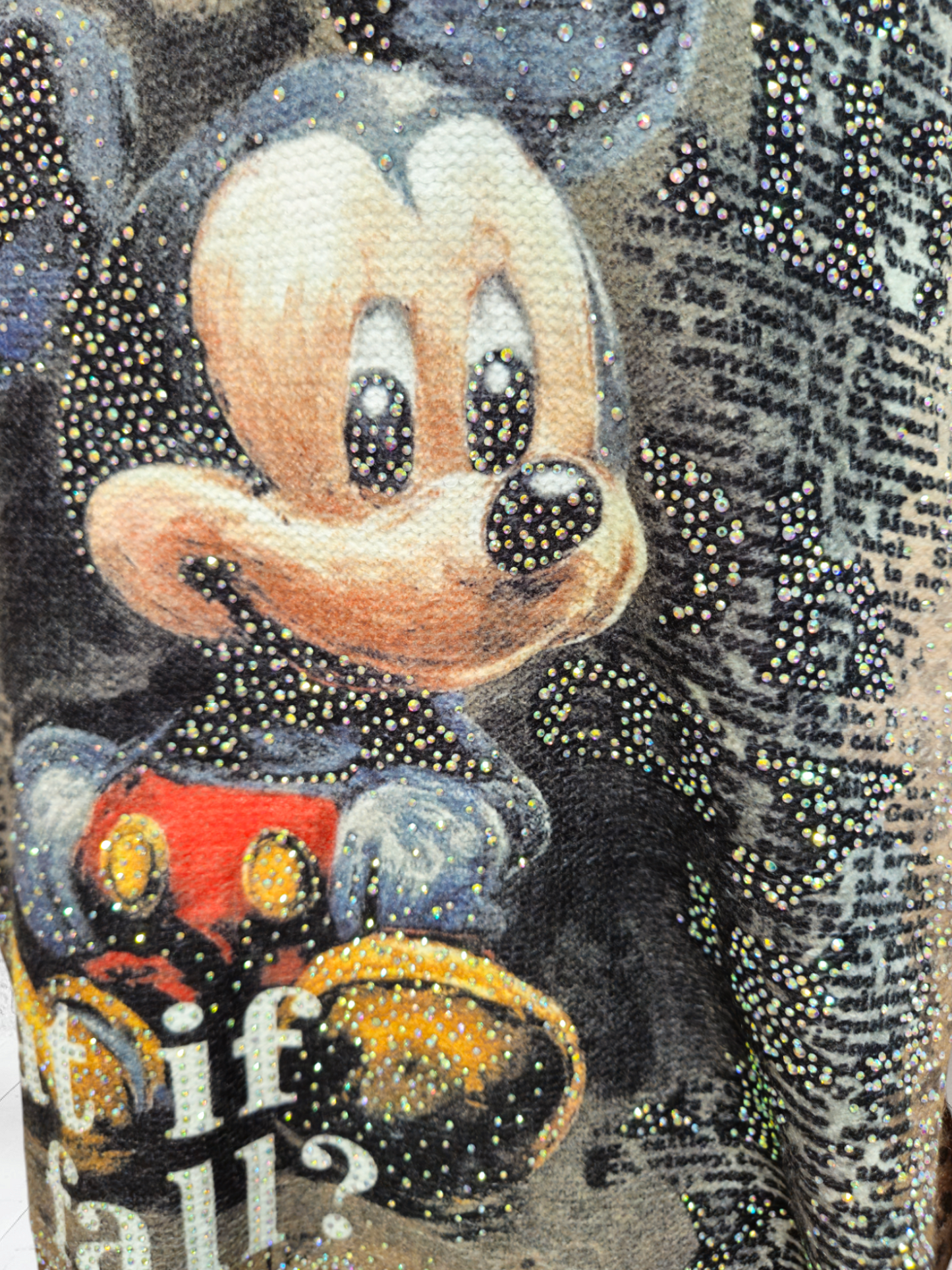 Pullover "Mickey", Onesize bis Grösse 44, diverse Farben