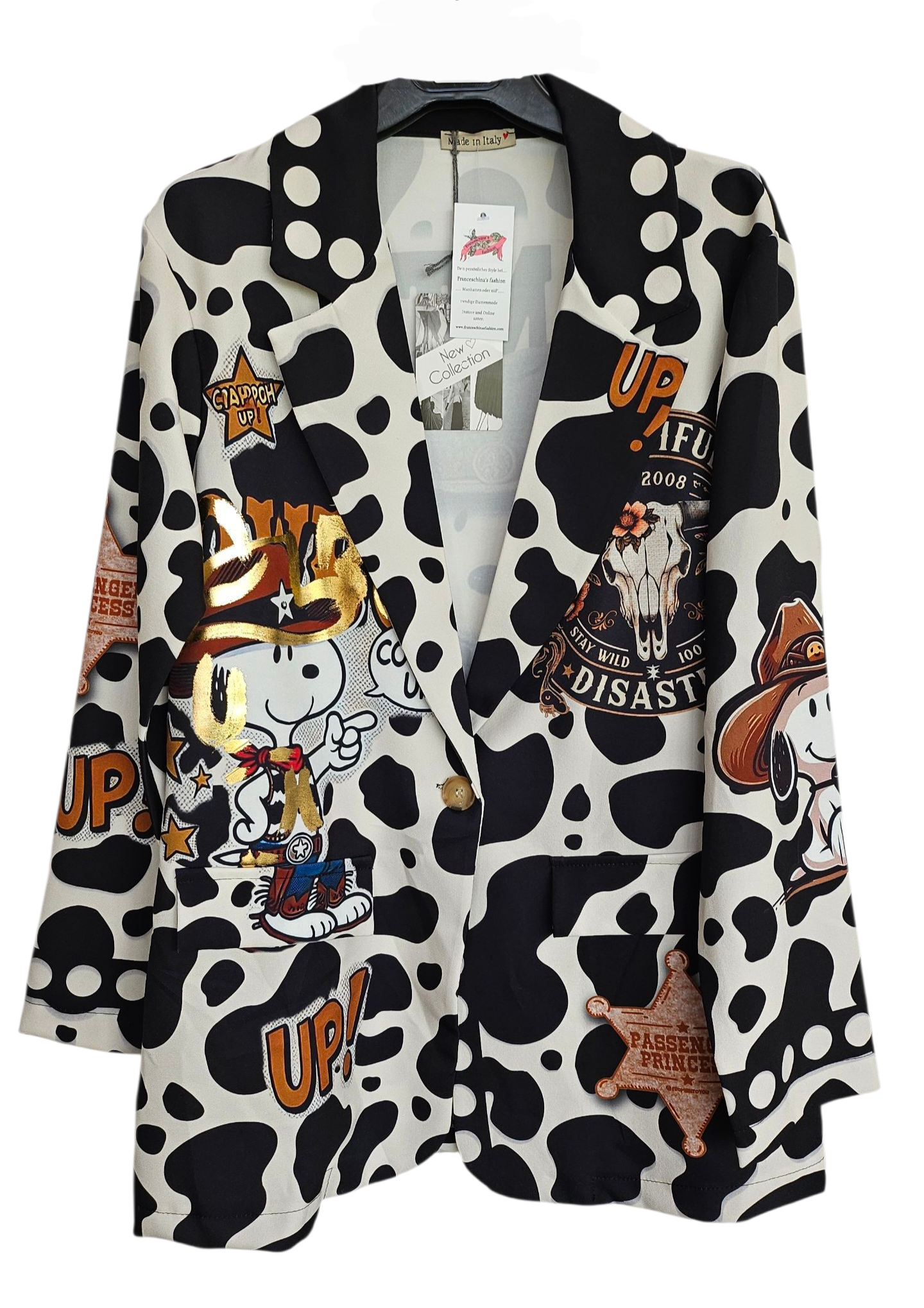 Blazer "Snoopy", Grösse onesize 40 bis 42/44 von ISSIMA