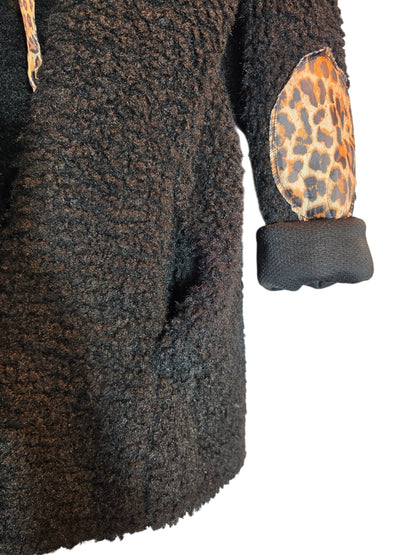 Kapuzenjäggli "Leo" schwarz, onesize 38 bis 44 von ISSIMA