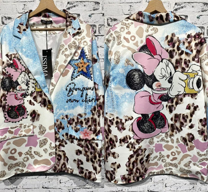 Blazer "Foto-Minnie", Grösse onesize 40 bis 42/44 von ISSIMA
