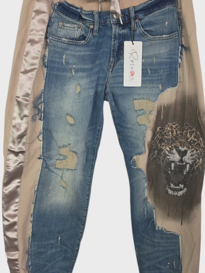 Jeanshose "Tiger", Grösse onesize 38 - 44, von ROSE