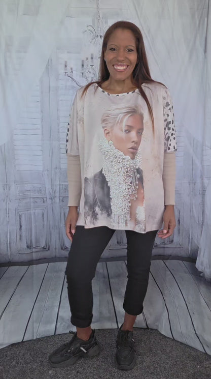Sweatshirt "Woman", Grösse onesize 38 bis 50 von ROSE