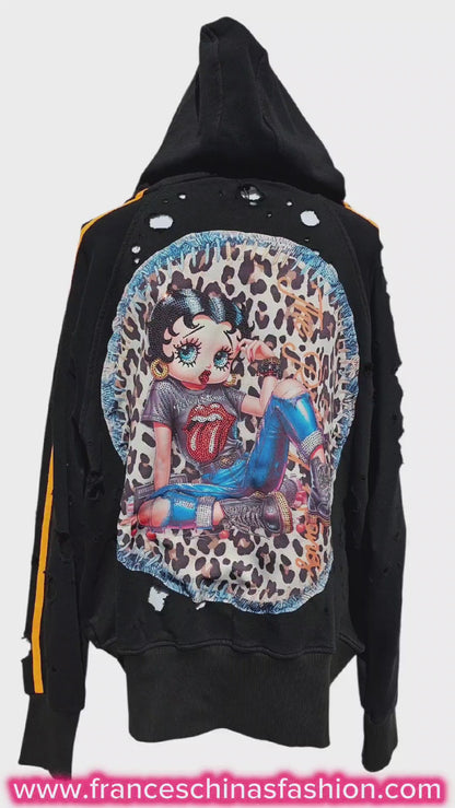 Kapuzenjäggli "Betty", Grösse onesize 38 bis 44 von ROSE