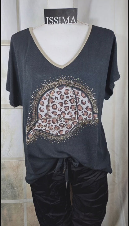 Tshirt "Kappe", Gr. onesize bis 42/44 von ISSIMA