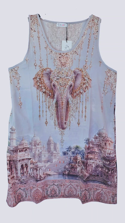 Trägerkleid "Elefant", Gr. 38 - 44 von ROSE