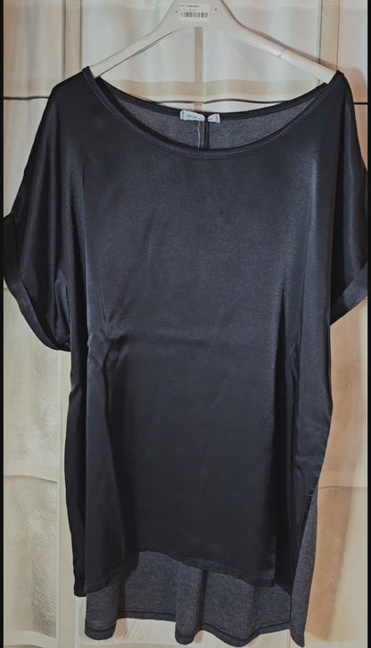 Tshirt navy/marine "Two Faces", Gr. onesize 38 bis 42/44 von ISSIMA