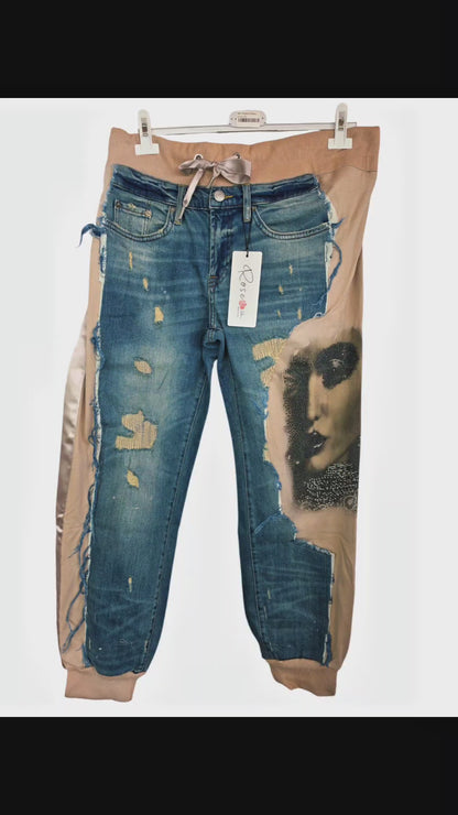 Jeanshose "Woman", Grösse onesize 38 - 44, von ROSE