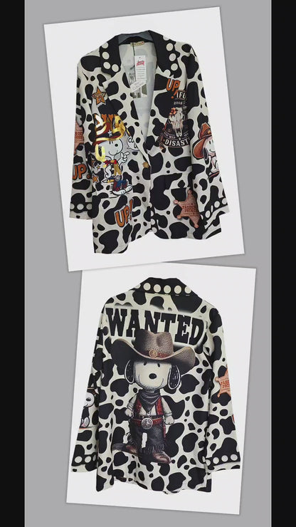 Blazer "Snoopy", Grösse onesize 40 bis 42/44 von ISSIMA