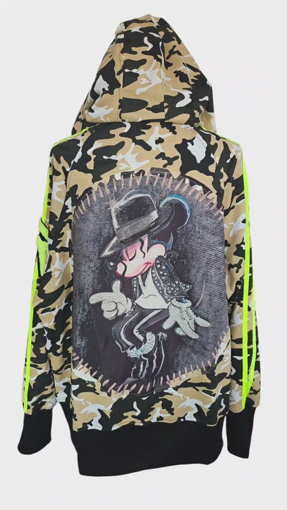 Sweatjacke "Mickey Jackson", Grösse onesize 38 bis 44/46 von ROSE