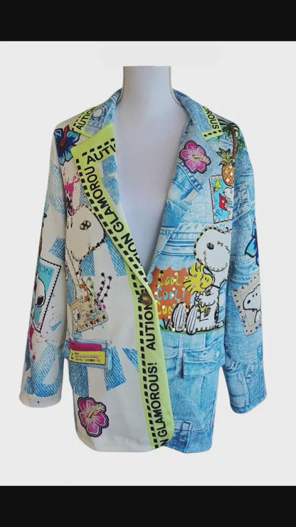 Blazer "Snoopy", Grösse onesize 40 bis 42/44 von ISSIMA