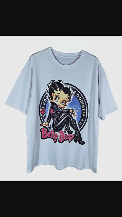 Tshirt weiss "Betty", Gr. onesize 38 bis 42/44 von ROSE