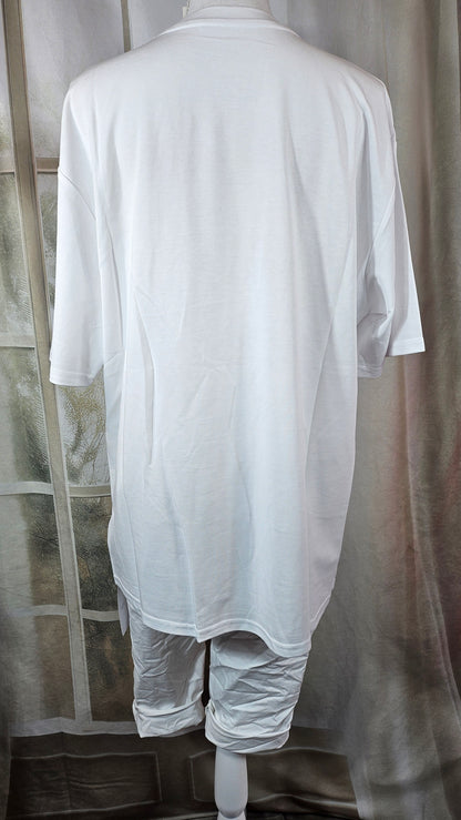 Tshirt weiss "Spongbob", Gr. onesize bis 42/44 von ROSE