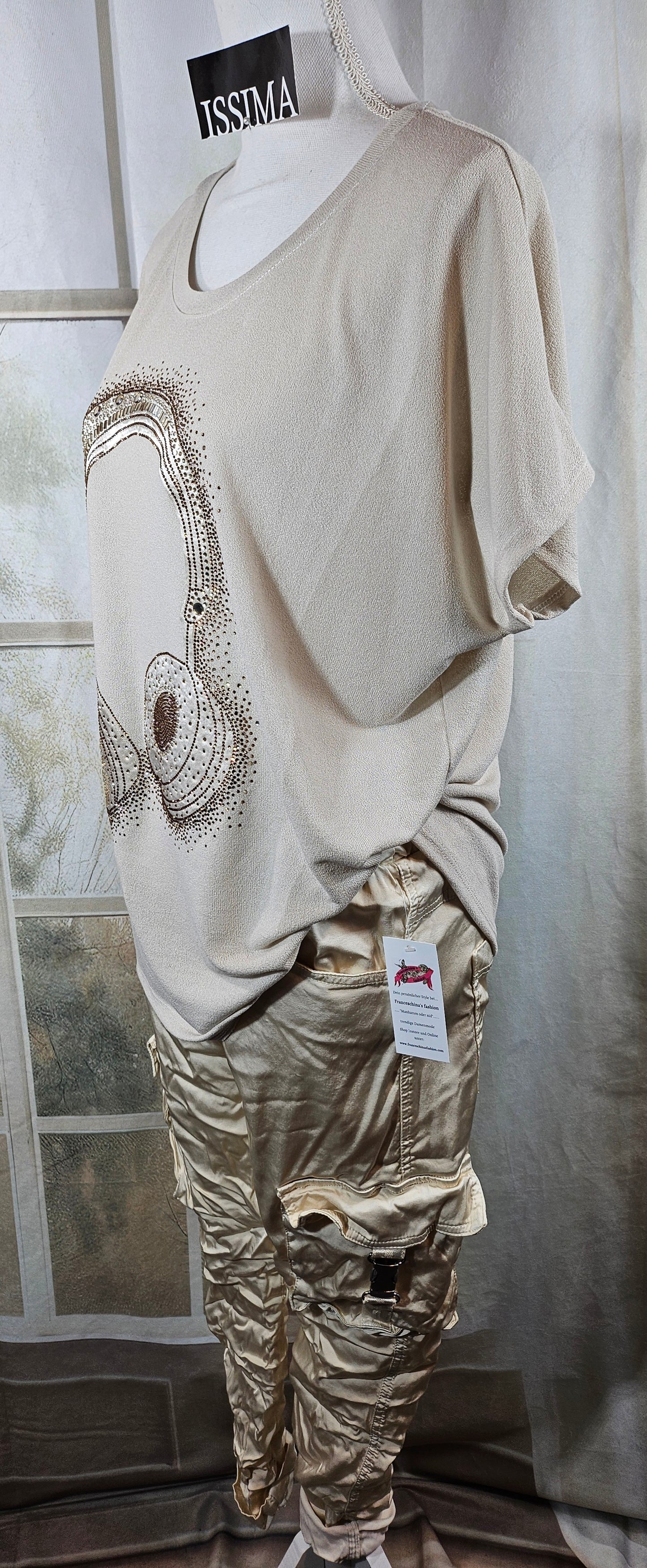 Tshirt "Kopfhörer", Gr. onesize bis 42/44 von ISSIMA