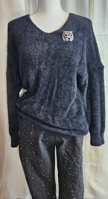 Stretchhose "Bling bling", Gr. Onesize bis 42/44 von IASIMA