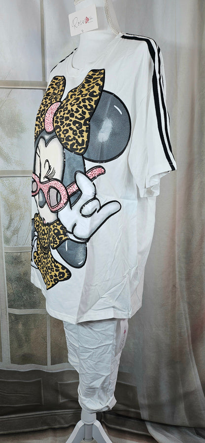 Tshirt weiss "Minnie", Gr. 40 bis 44 von ROSE