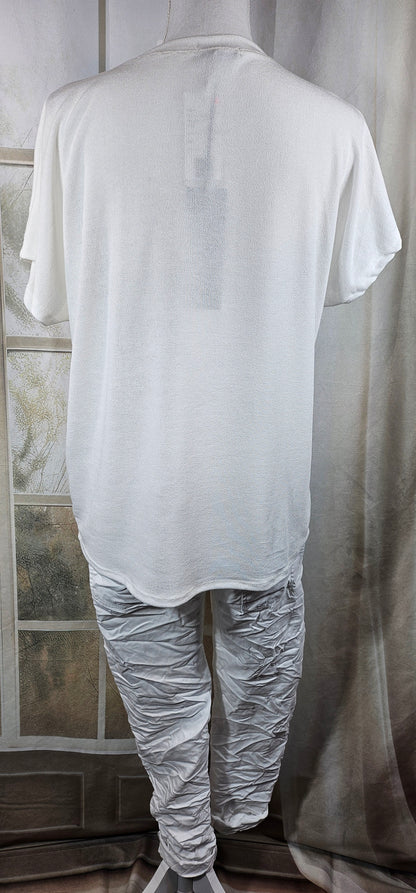 Tshirt "Kopfhörer", Gr. onesize bis 42/44 von ISSIMA