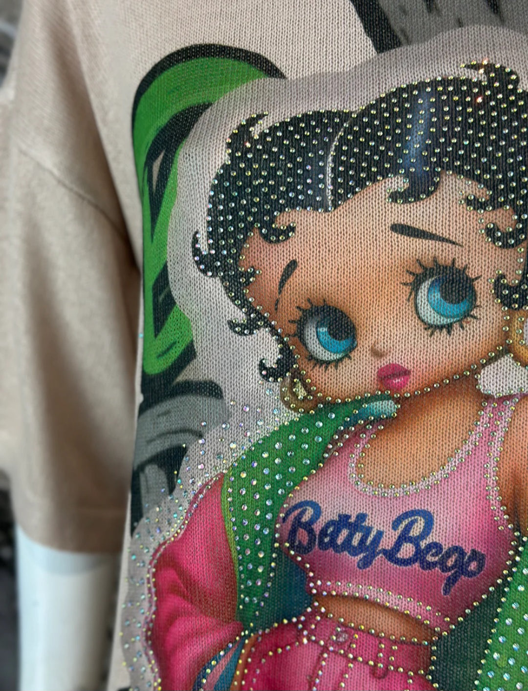 Feinstrick Tshirt "Betty", Gr. onesize bis 44 von ROSE